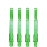 Cuesoul - Dart Shafts - Tero Flight System - AK7 - Gradient - Standard - Set of 4 - Lime Green Cuesoul 43.5mm