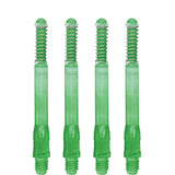 Cuesoul - Dart Shafts - Tero Flight System - AK7 - Gradient - Standard - Set of 4 - Lime Green Cuesoul 47mm