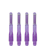 Cuesoul - Dart Shafts - Tero Flight System - AK7 - Gradient - Standard - Set of 4 - Purple Cuesoul 37mm