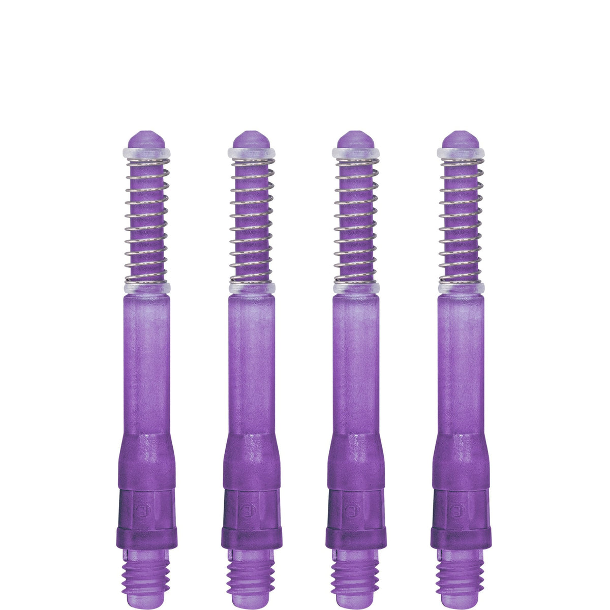 Cuesoul - Dart Shafts - Tero Flight System - AK7 - Gradient - Standard - Set of 4 - Purple Cuesoul 40mm