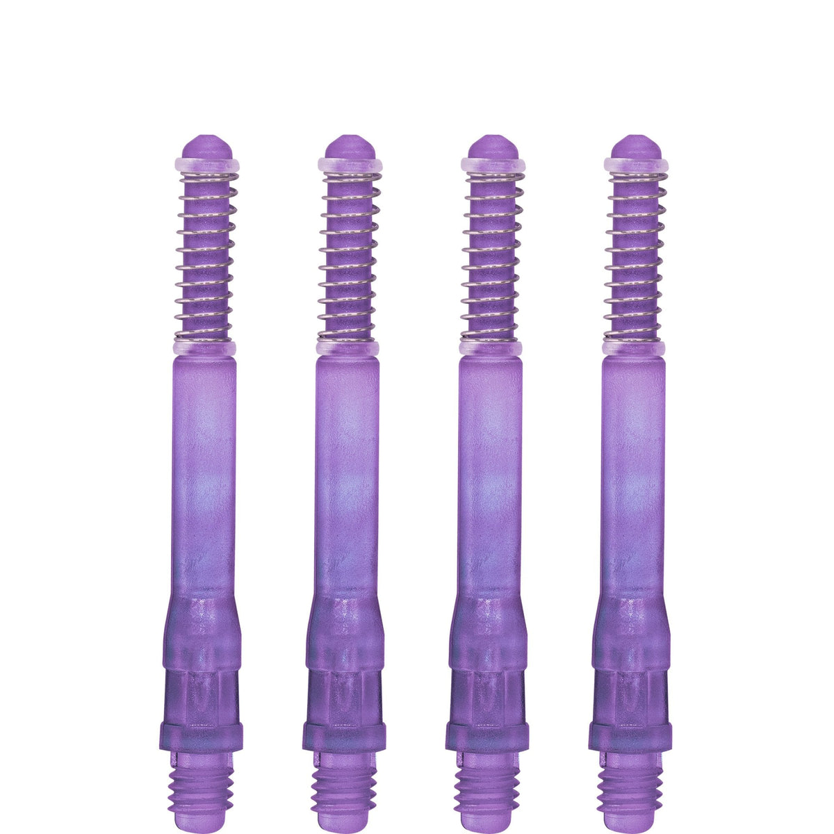Cuesoul - Dart Shafts - Tero Flight System - AK7 - Gradient - Standard - Set of 4 - Purple Cuesoul 43.5mm