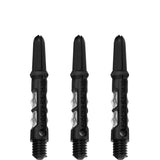 Harrows Carbon ST Shafts - Dart Stems - Black & Clear Short