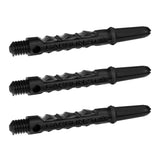 Harrows Carbon ST Shafts - Dart Stems - Black & Smokey