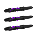 Harrows Carbon ST Shafts - Dart Stems - Black & Purple