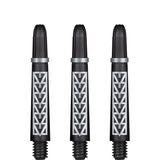Shot Koi Carbon Dart Shafts - with Springs - Pakati White Tweenie