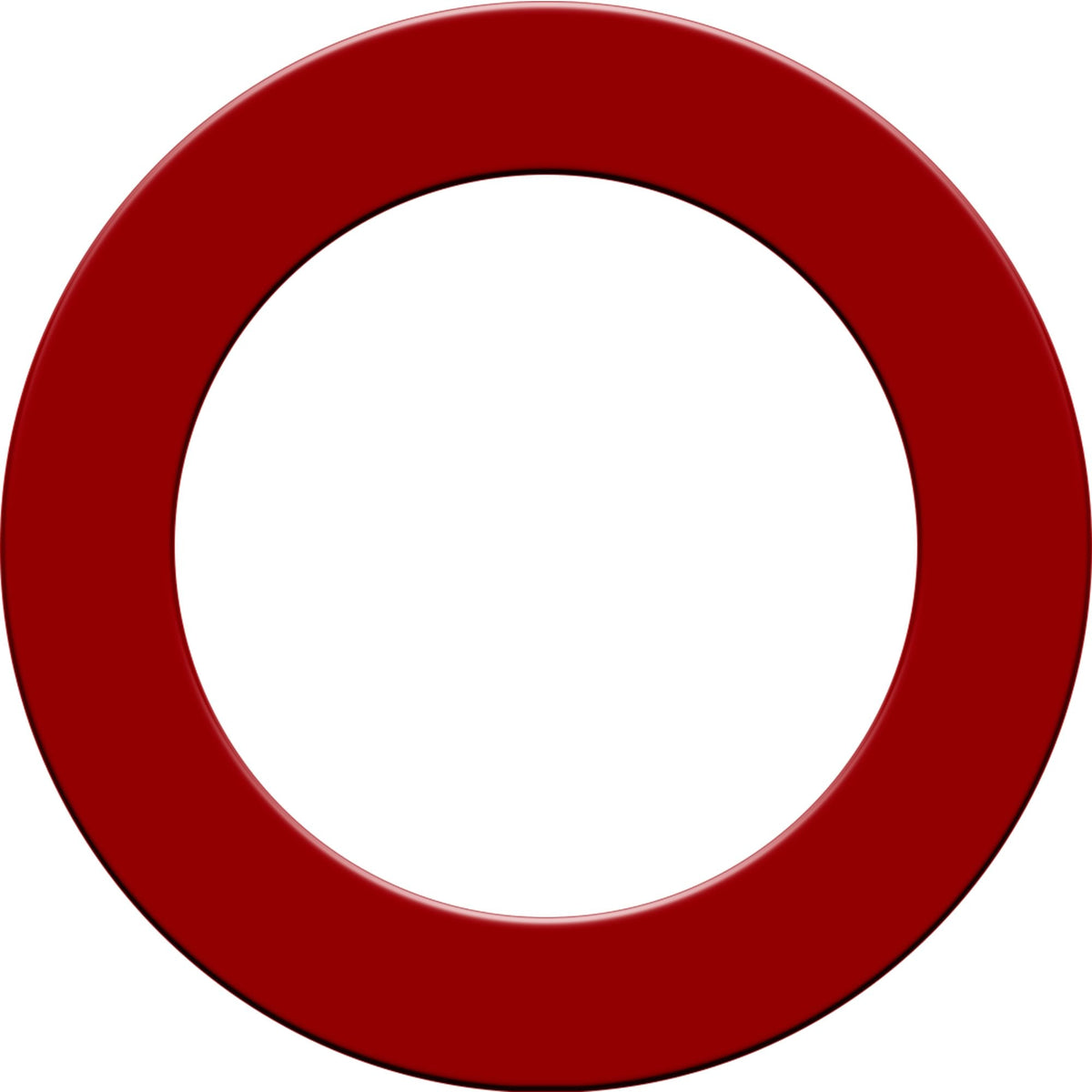 Designa Dartboard Surround - Pro - Heavy Duty - Plain Red
