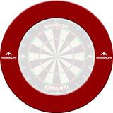 Mission Dartboard Surround - Pro - Heavy Duty - with Logo Red