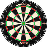 Deal 01 - Black Jigsaw Surround - Axis Dartboard - Throwline - 6 Darts