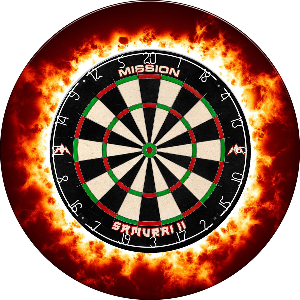 Designa Dartboard Surround - Design Collection - Heavy Duty - Fire