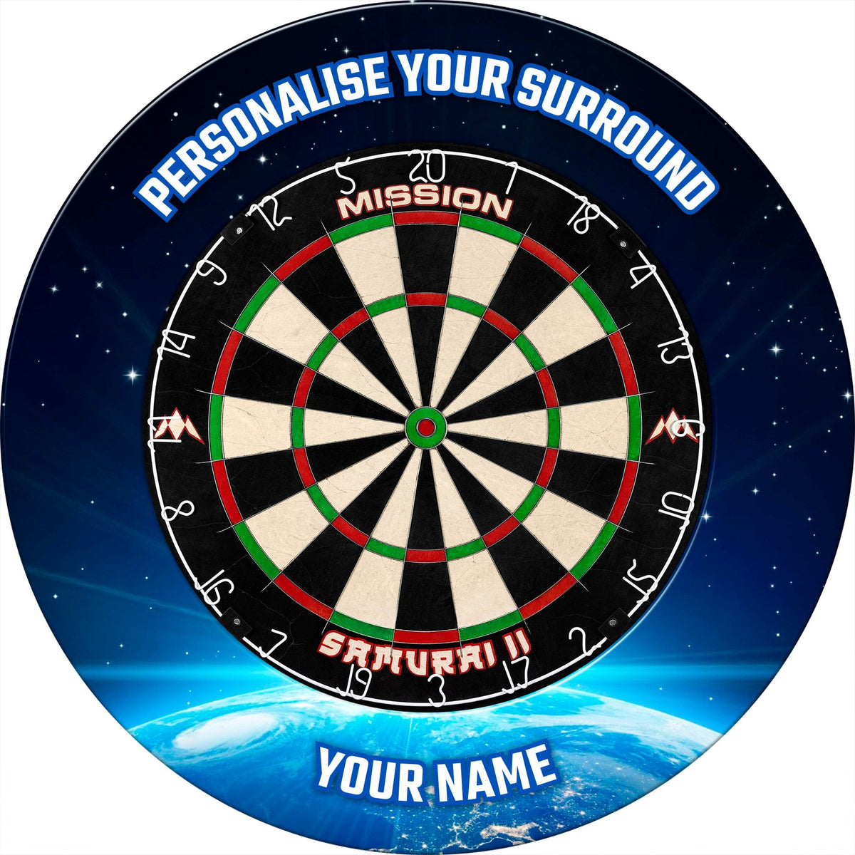 Mission Dartboard Surround - Heavy Duty - Design Collection - Earth