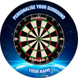 Mission Dartboard Surround - Heavy Duty - Design Collection - Earth