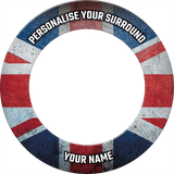 Designa Dartboard Surround - Design Collection - Heavy Duty - Union Jack PERS