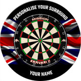 Designa Dartboard Surround - Design Collection - Heavy Duty - Union Jack 2