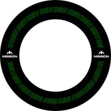 Mission Dartboard Surround - Heavy Duty - Design Collection - Green Reach