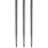 Unicorn Spare Dart Points - Steel Tip - 6 Ring Needle - Silver