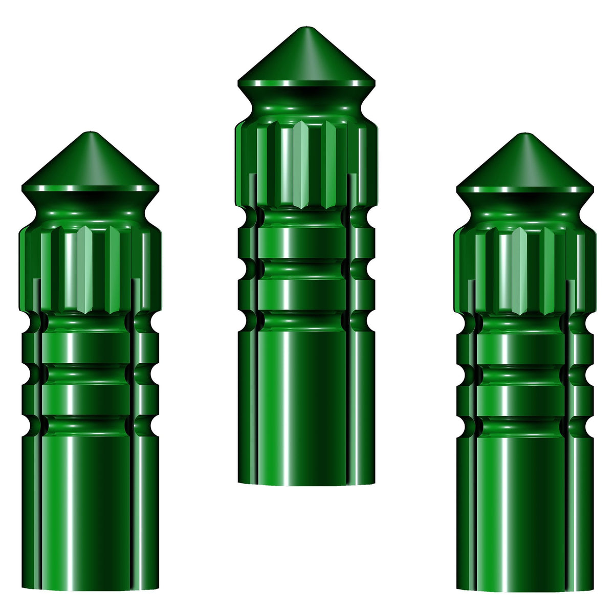 Mission F-Protect Flight Protectors - Expert - Pack 3 Green