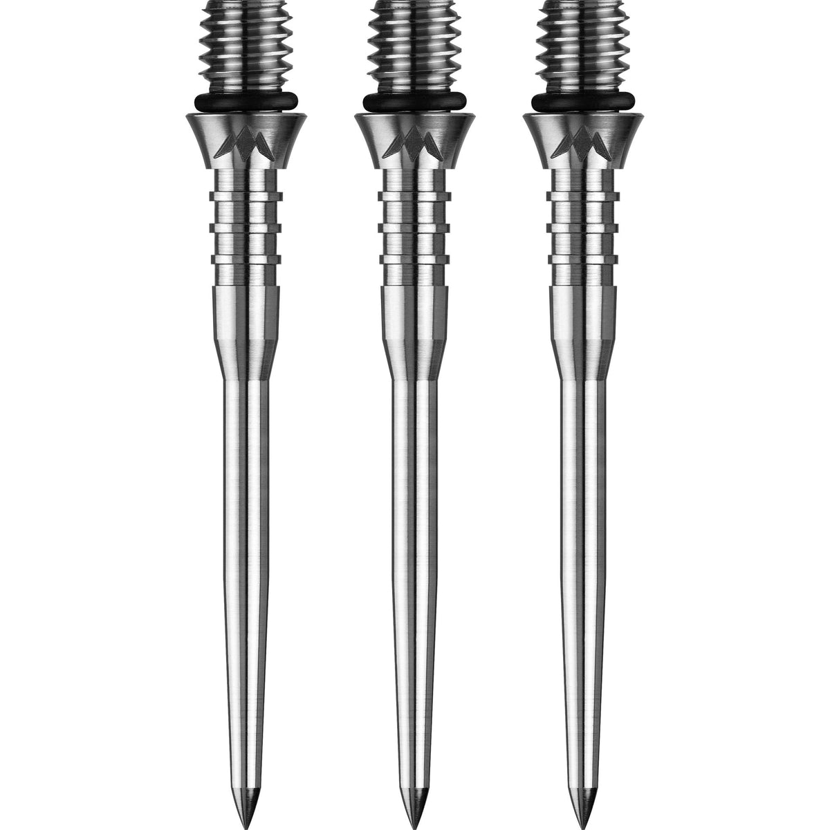 Mission Titan Pro Ti Conversion Points - Grooved - Silver 34mm