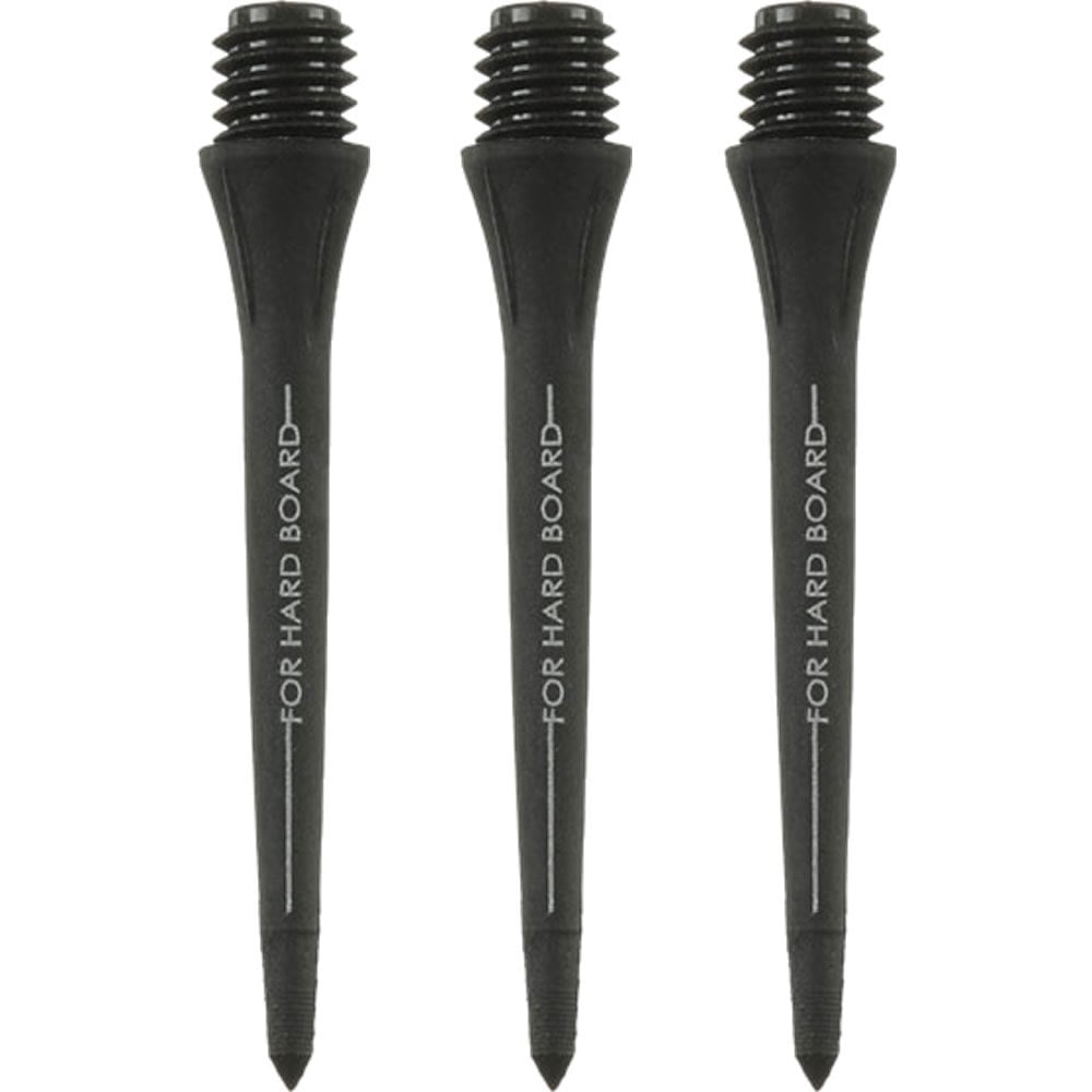 L-Style Hard Lip Points - Carbon - 2ba - 2 Sets - Black 30mm