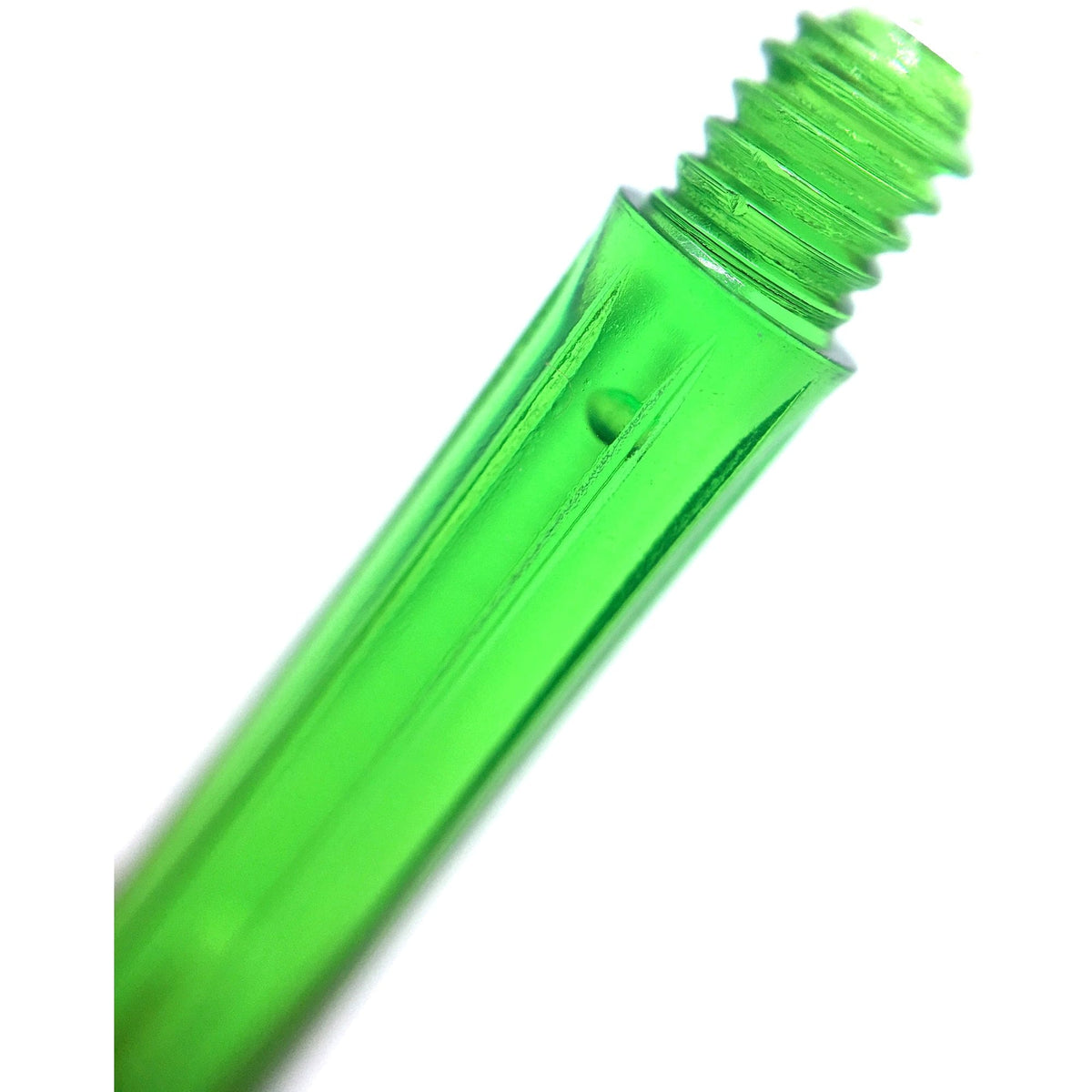 Bulls Airstriper Dart Shafts - Polycarbonate - Clear & Green Medium