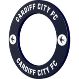 Cardiff City FC - Official Licensed - Dartboard Surround - S2 - Black Bluebird