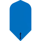 Dart Flights - Poly Plain Original - Slim Blue