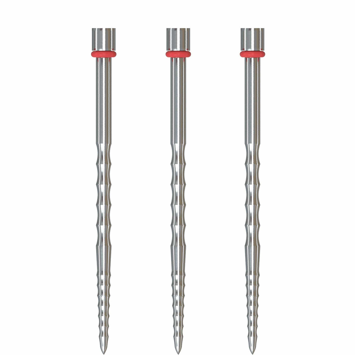 One80 R2 Interchange Points (2.35mm) - Grooved - B - Silver 48mm