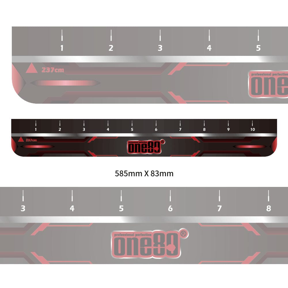 One80 Standard Throw Line - Toeline Oche